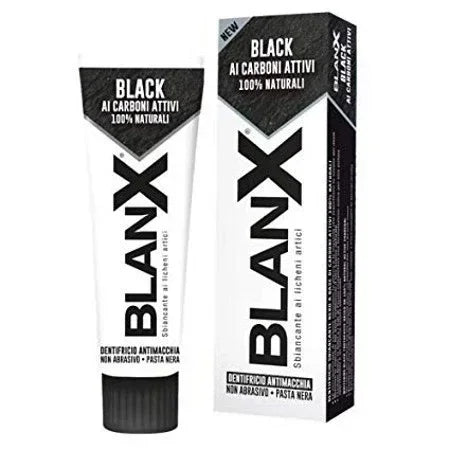 BLANX CARBON BLACK DENTIFRICIO ANTIMACCHIA 75 ML - Profumeria Cera