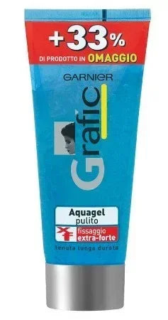 GARNIER GRAFIC ACQUA GEL EXTRA FORTE PER CAPELLI 200 ML - Profumeria Cera