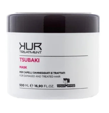 TOCCO MAGICO MAGICO KUR TSUBAKI MASCHERA CAPELLI DANNEGGIATI E TRATTATI - Profumeria Cera