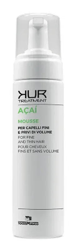 TOCCO MAGICO KUR ACAI MOUSSE CAPELLI FINI 200 ML - Profumeria Cera