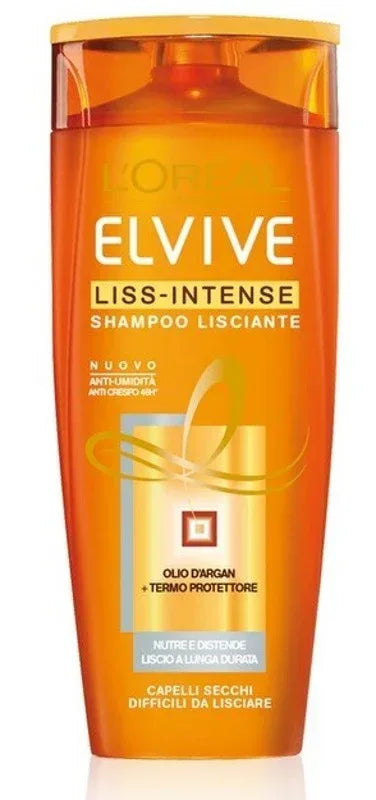 L'OREAL ELVIVE LISS-INTENSE SHAMPOO PER CAPELLI LISCI 285 ML - Profumeria Cera