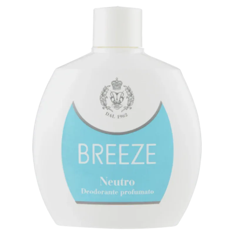 BREEZE NEUTRO DEODORANTE SQUIZZ NO GAS 100 ML - Profumeria Cera