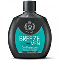 BREEZE MEN DRY PROTECTION DEODORANTE SQUIZZ NO GAS 100 ML - Profumeria Cera