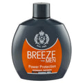 BREEZE MEN POWER PROTECTION DEODORANTE SQUIZZ NO GAS 100 ML - Profumeria Cera
