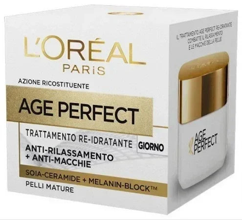 L'OREAL AGE PERFECT GIORNO CREMA VISO 50 ML - Profumeria Cera