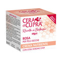 CERA DI CUPRA CREMA VISO ROSA PELLI SECCHE NUTRIENTE 50 ML - Profumeria Cera