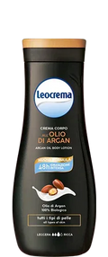 LEOCREMA CREMA CORPO FLUIDA SETIFICANTE ALL'OLIO DI ARGAN 400 ML - Profumeria Cera