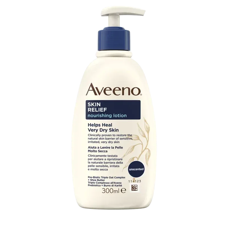 AVEENO SKIN RELIEF CREMA NUTRIENTE LENITIVA 300 ML - Profumeria Cera